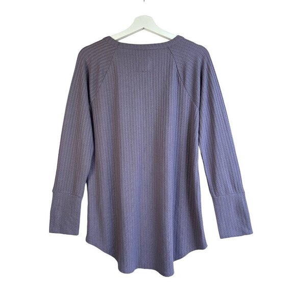 Long Sleeve Knit Top in Wisteria Size X-Large NWT - Picture 3 of 8